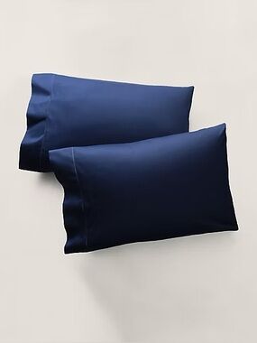 EUC Ralph Lauren Home Organic Cotton Sateen Standard Pillowcase Set (2)